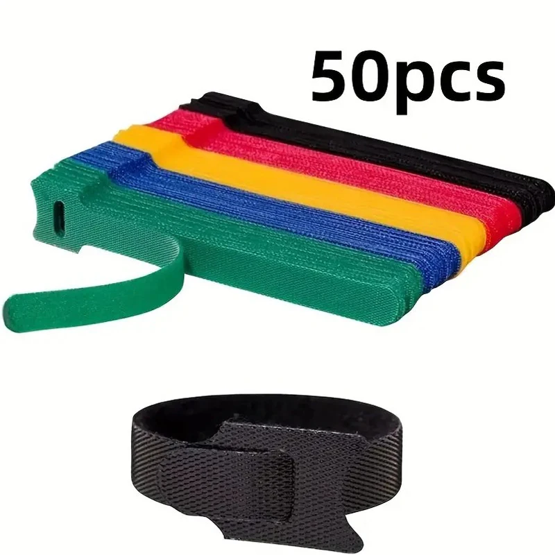 Gear Tie Reusable - Attaches de câble réutilisables à crochet
