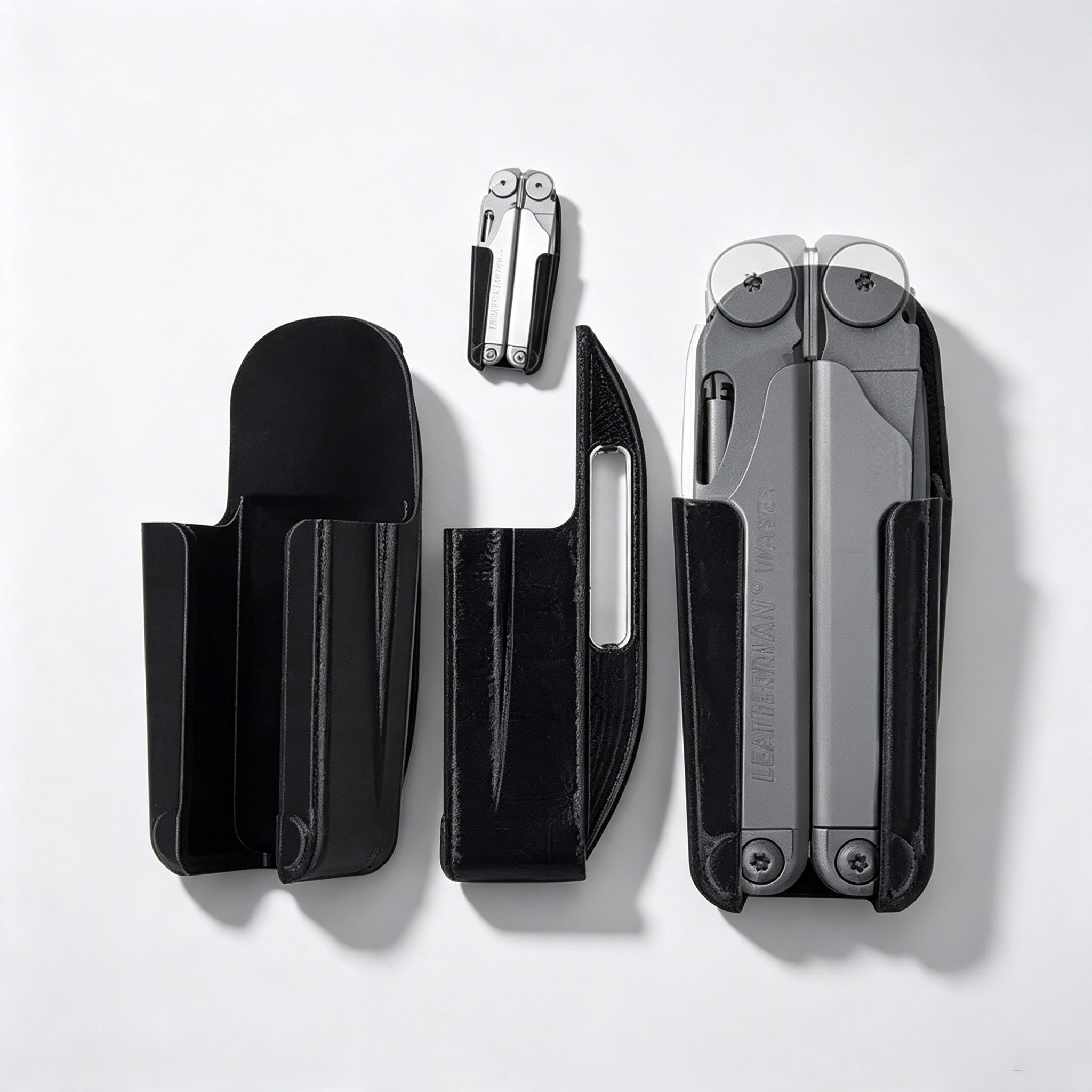 Edc Carry Belt Pouch - Étui de protection compatible avec Leatherman