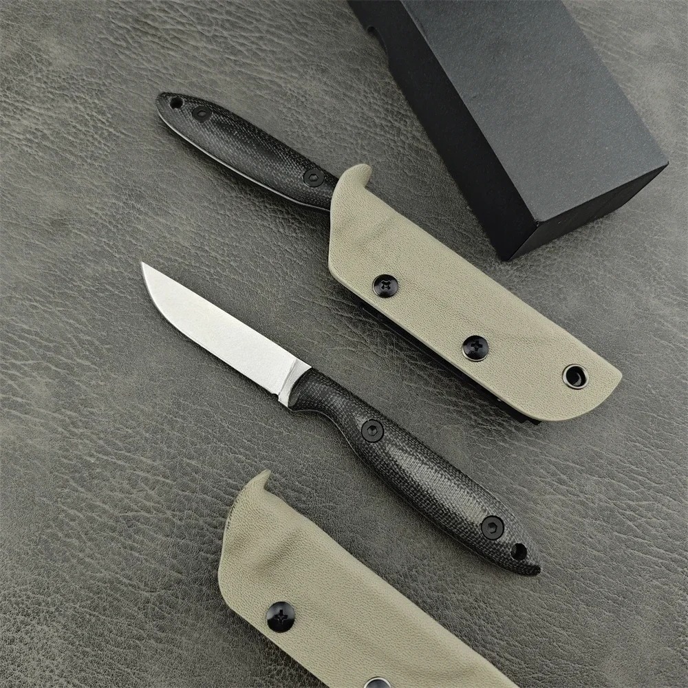 Edc Carry Fixed Blade Knife - Couteau de poche à lame fixe,
