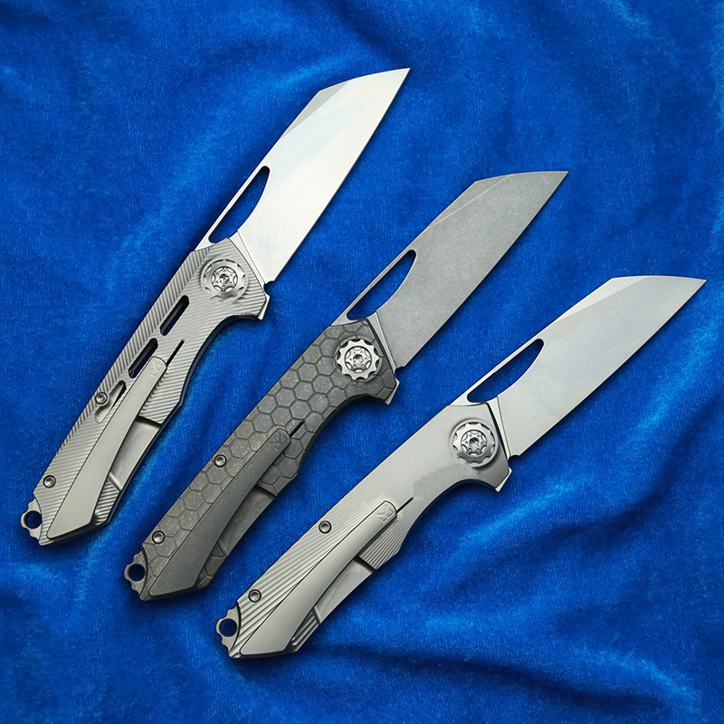 Pocket Knife Ceramic - Eutsler neutralisant poignée en titane roulement