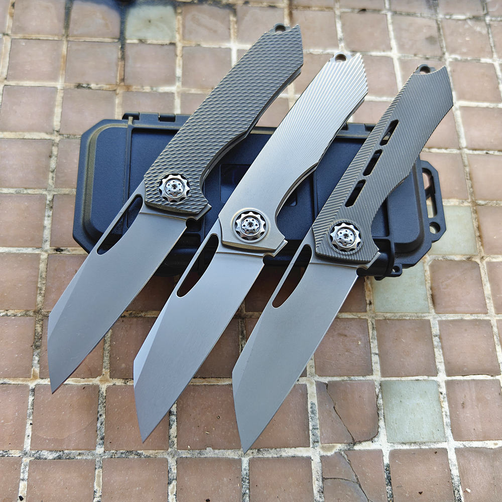 Pocket Knife Ceramic - Nouveau neutre JUFULE fabriqué manche en