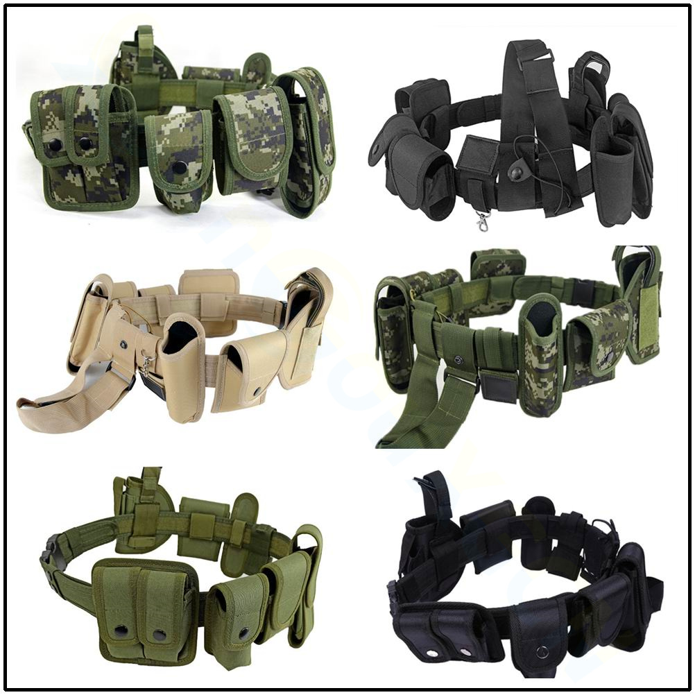 Edc Concealed Carry Belt - Ensemble de ceintures tactiques d'extérieur, garde