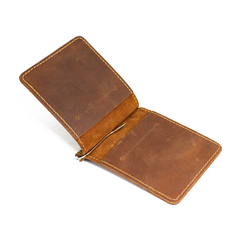 Portefeuille en cuir véritable - Money Clip Magnetic avis et prix