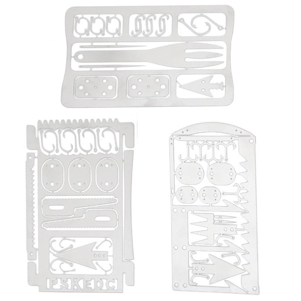 Lot de 6 cartes multifonctions - Multitool Credit Card avis et prix