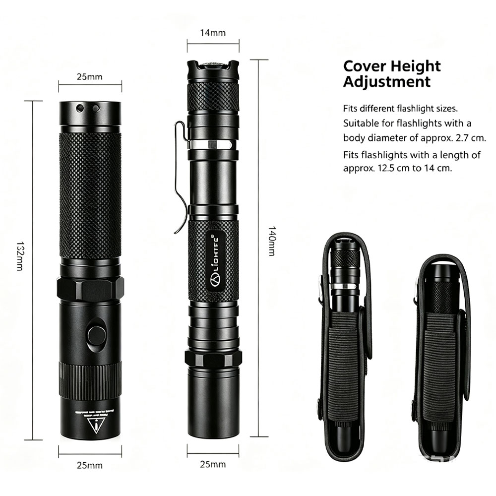Étui tactique T309 pour lampe  - Edc Carry Flashlight avis et prix