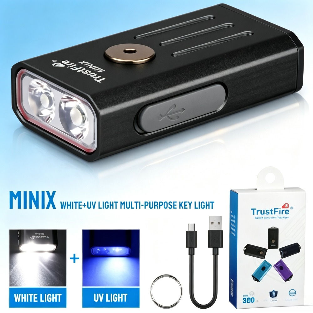 Mini lampe torche porte-clés E - Edc Carry Flashlight avis et prix