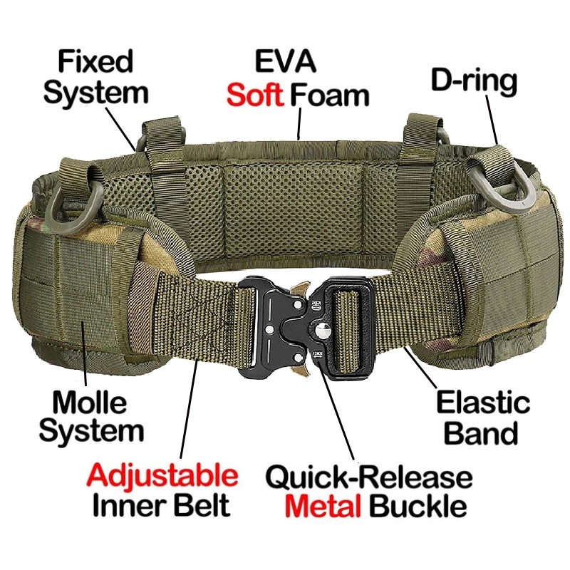 Ceinture tactique en Nylon à d - Edc Concealed Carry Belt avis et prix