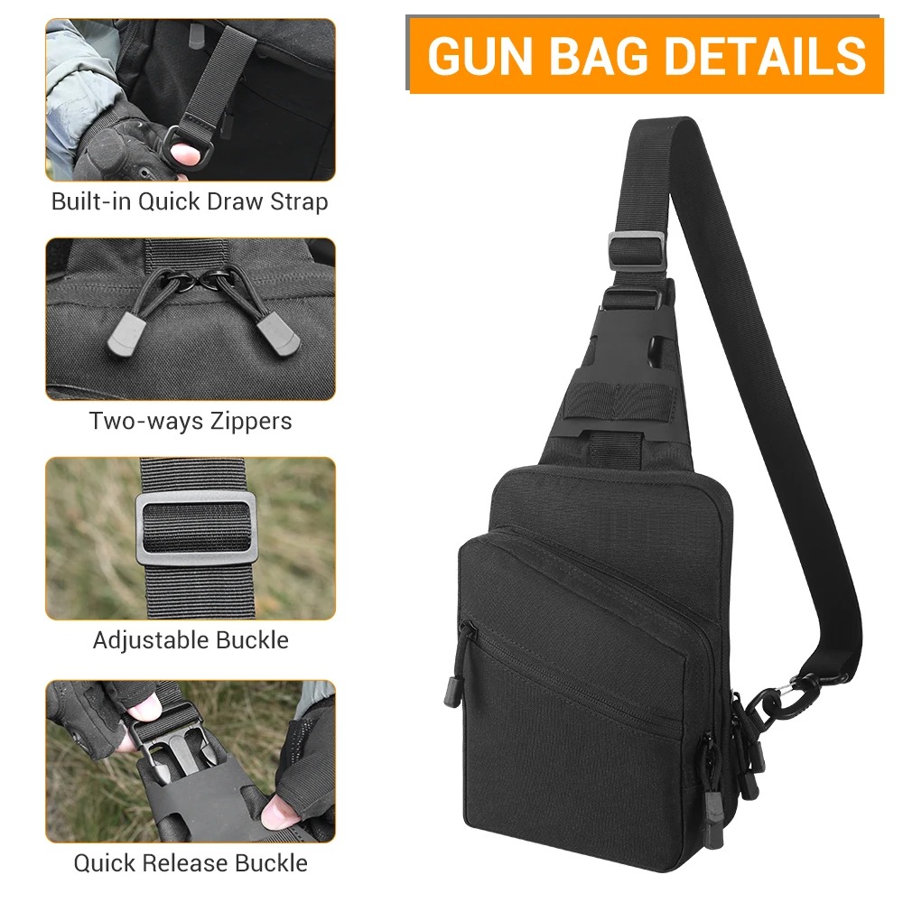 Sac tactique pour pistolet, po - Appendix Carry Edc avis et prix